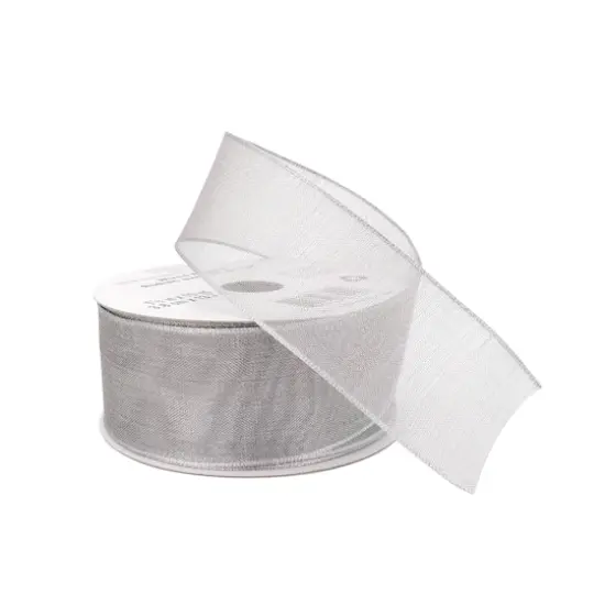 1.5" x 15yd. Satin Metallic Wired Ribbon by Celebrate It&reg; Specialty {4}