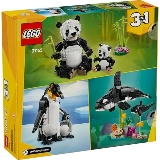 LEGO&reg; Creator 3in1 Wild Animals: Panda Family Toy Playset 31165 {4}