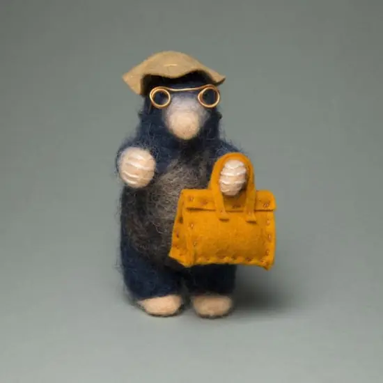 Charivna Mit Small Mole Felting Kit {3}