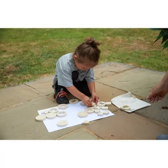 TickiT&reg; Inside Outside Wooden Shapes Play Set {6}