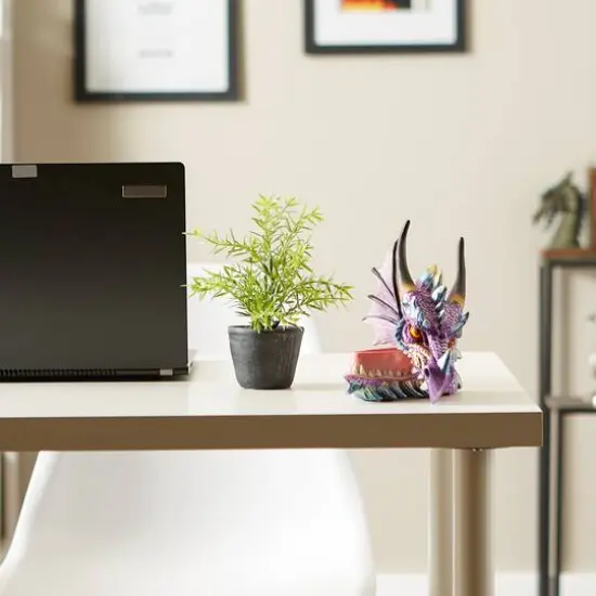 7.5" Dragon Head Treasure Box {5}