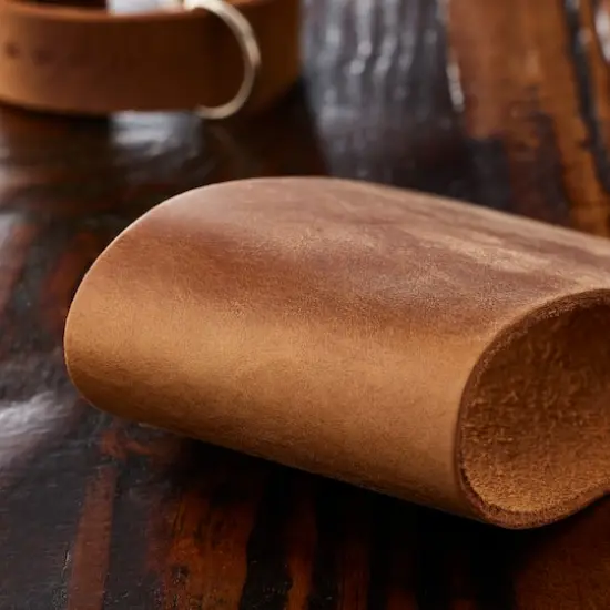 Natural Genuine Leather Trim Piece by ArtMinds&trade; {3}