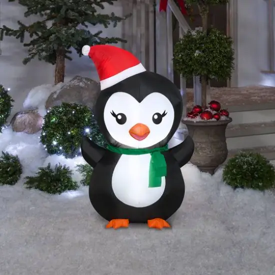 3.5ft. Airblown&reg; Inflatable Penguin {4}