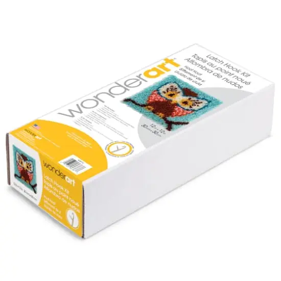 Wonderart&reg; Hoot Hoot Latch Hook Kit {6}