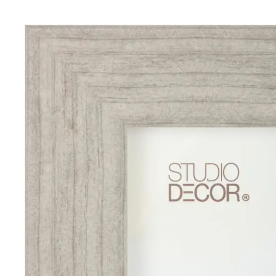 Home Light Gray Flat Frame by Studio D&eacute;cor&reg; {3}