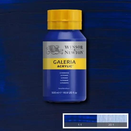 Winsor & Newton&trade; Galeria Acrylic&trade;, 500mL Ultramarine {4}