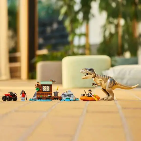 LEGO&reg; Jurassic World T. rex River Escape Dinosaur Figure Building Set 76975 {6}