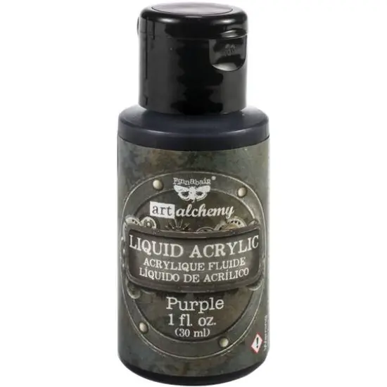 Finnabair&reg; Art Alchemy Liquid Acrylic Paint, 1oz. Purple {1}