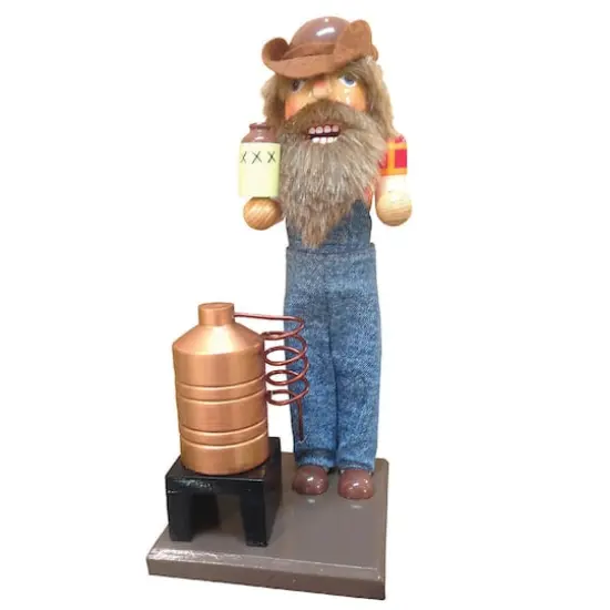 Santa's Workshop 12" Moonshiner Nutcracker {1}