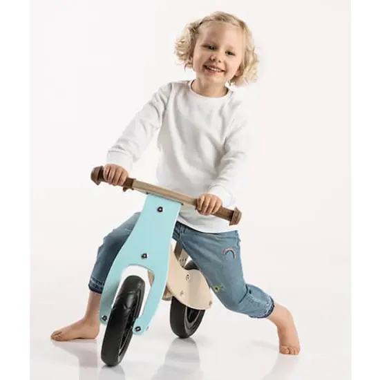 Small Foot Max Blue Training Balance Bike/Trike 2-in-1 {5}