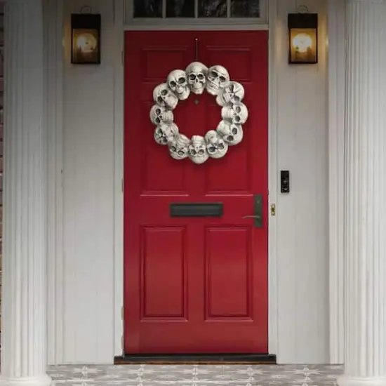 15.75" Skull Wreath by Ashland&reg; {3}