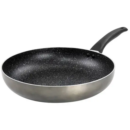 Oster 12" Merrion Metallic Gray Nonstick Aluminum Frying Pan {1}