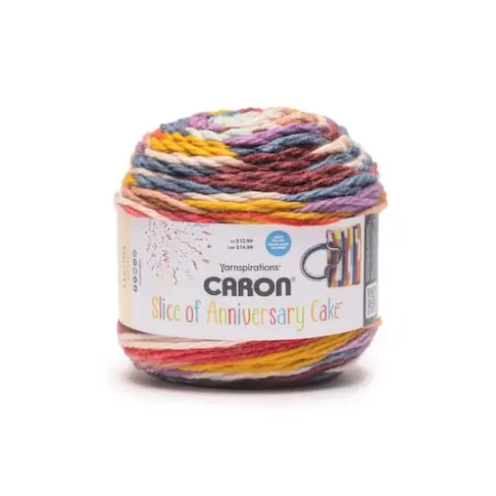 Caron® Slice of Anniversary Cakes™ Yarn Book Club {1}
