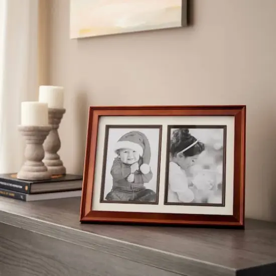 Expressions&trade; 2 Opening Collage Frame by Studio D&eacute;cor&reg; Espresso {4}