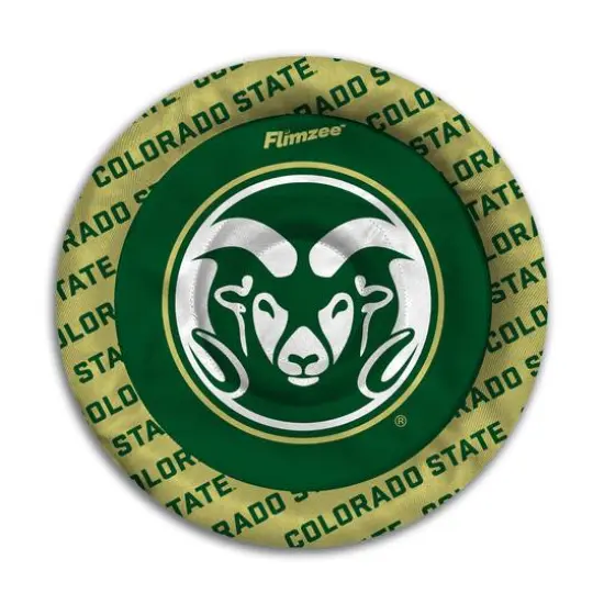 NCAA Flimzee Bean-Bag Flying Disc Colorado State Rams {1}