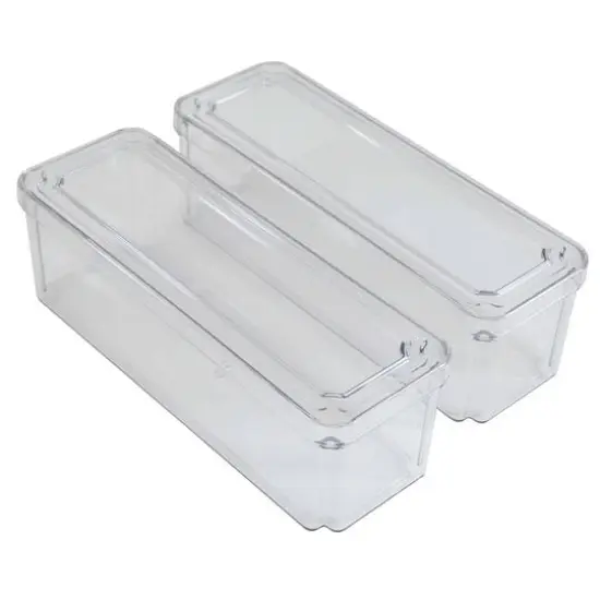 Kitchen Details Clear 8 Piece Refrigerator Organizer Set {12}