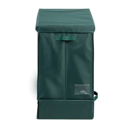 Honey Can Do Green Holiday D&eacute;cor Storage Box {13}