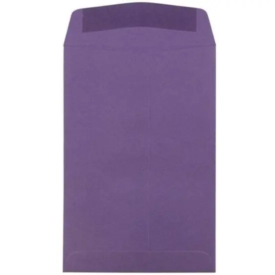 JAM Paper 6" x 9" Dark Purple Open End Catalog Premium Envelopes {4}
