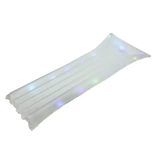 5.5ft. Clear LED Air Mattress Swimming Pool Inflatable  {4}
