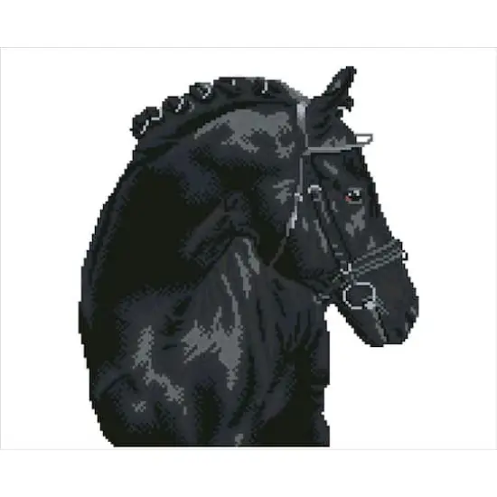 Diamond Dotz&reg; Intermediate Black Sheen Diamond Painting Kit {3}