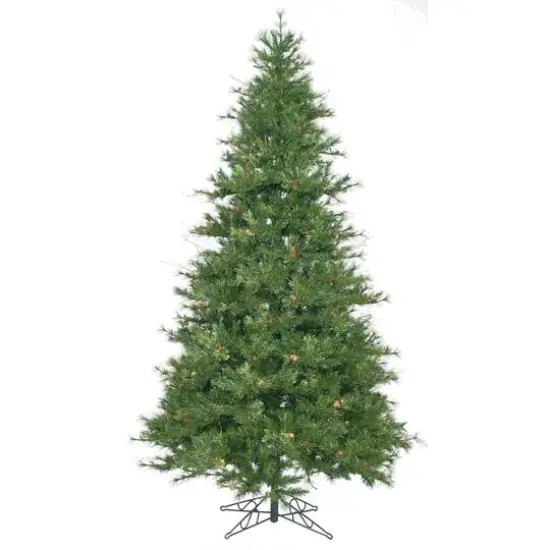 9ft. Unlit Mixed Country Pine Slim Artificial Christmas Tree {1}
