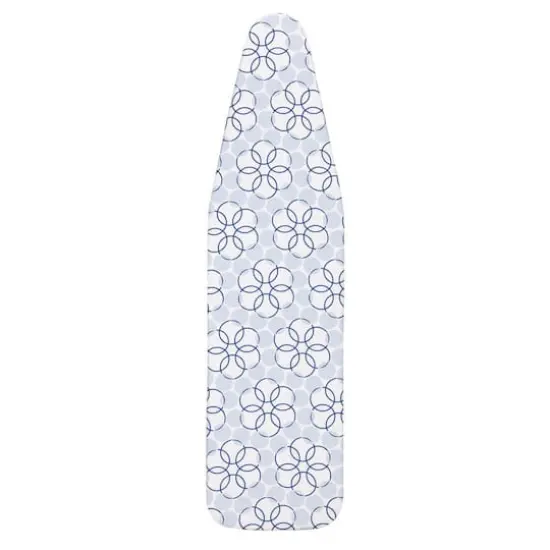 Household Essentials Deluxe Ironing Board Cover & Pad Blue Rings {1}