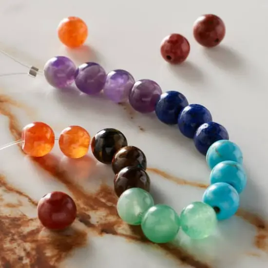 Rainbow Mixed Stone Round Beads, 7.5mm by Bead Landing&trade; {3}