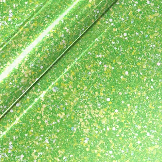 Siser&reg; EasyPatterns&reg; Plus Glitzy Glitter Heat Transfer Vinyl Green {1}