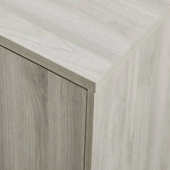 Walker Edison Birch/Magenta Interior Modern Accent Cabinet {7}