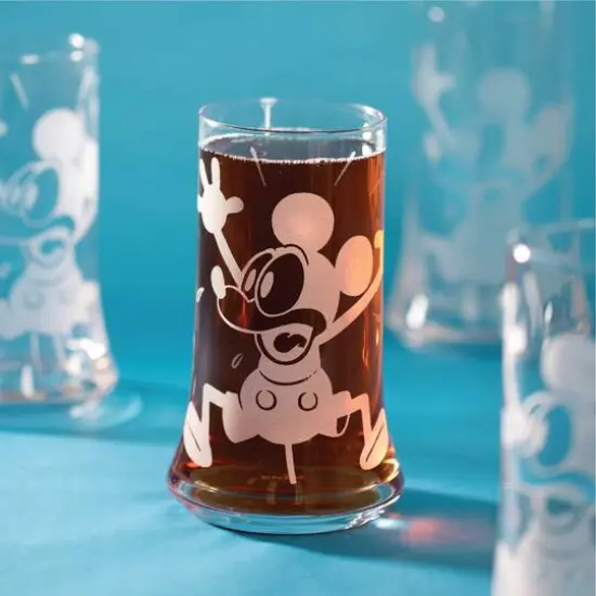 18.5oz. Disney&reg; Mickey Mouse Yikes Highball Glasses, 4ct. {3}