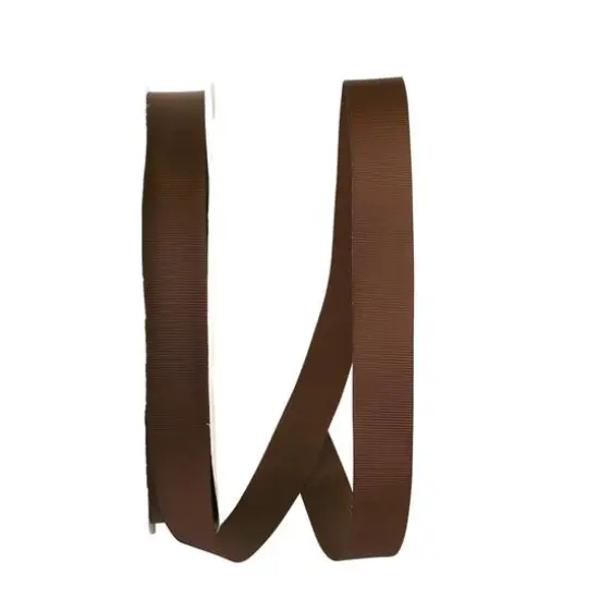 Reliant 7/8" x 100yd. Grosgrain Allure Ribbon Brown {1}