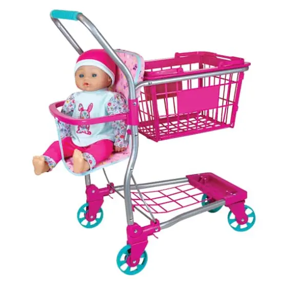 Lissi Dolls Shopping Cart With Baby Doll {1}