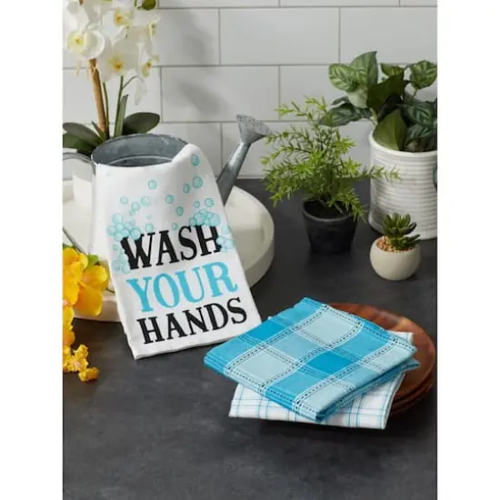 DII&reg; Wash Your Hands Dishtowel Set {10}
