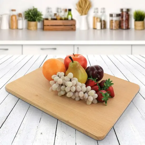 Martha Stewart Beech Wood Cutting Board, 14" x 11" {4}