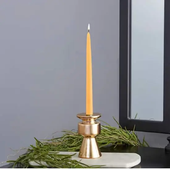 Root Candles 9" Unscented Taper Candles, 12ct. Mandarin {4}