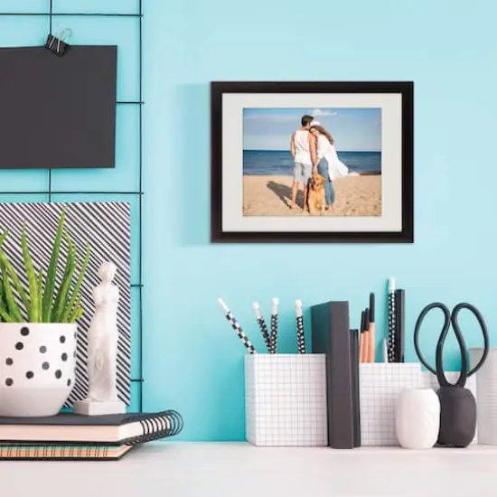 Aspect Black Frame with Mat by Studio D&eacute;cor&reg; {8}