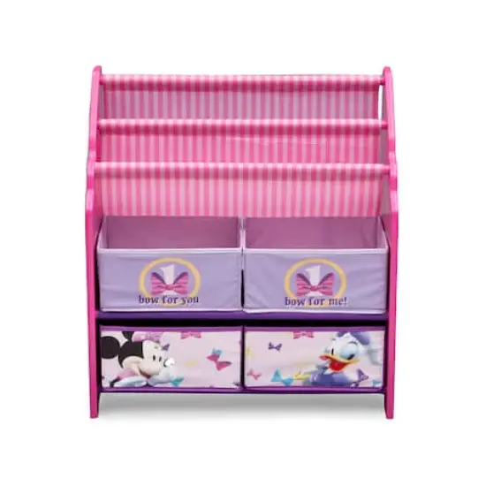 Delta Children Minnie Mouse Toy & Book Organizer  {1}