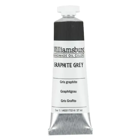 Williamsburg&reg; Artist Oil Colors, 37mL Graphite Grey {1}