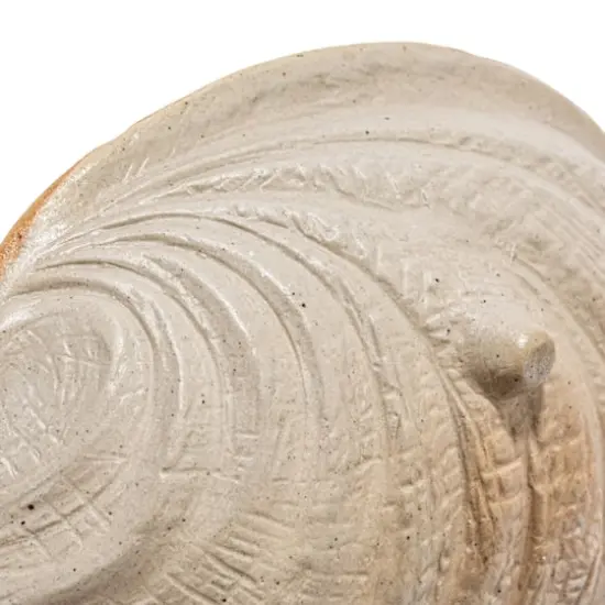 Hello Honey&reg; 6.25" White Abalone Shell Stoneware Plates, 6ct. {4}