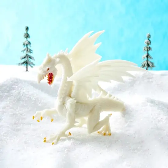 Safari Ltd&reg; Glow-in-the-Dark Snow Dragon {3}