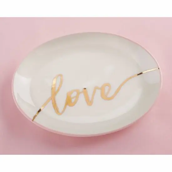 Kate Aspen&reg; Love Trinket Dish, 4 Pack {3}