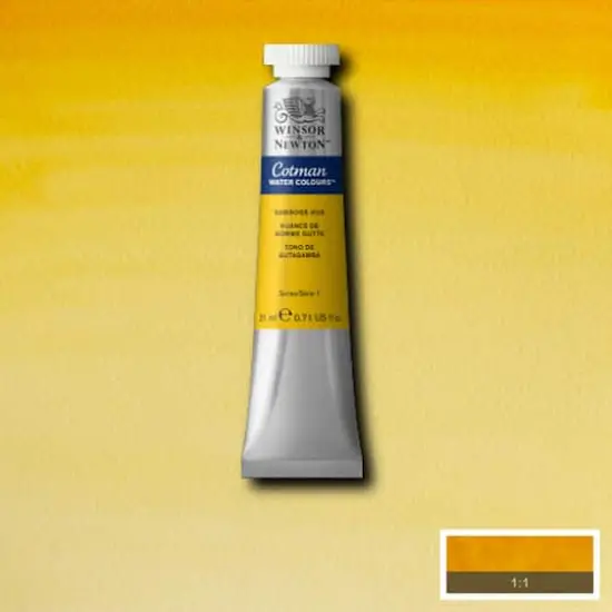 Winsor & Newton® Cotman® 0.71oz. Watercolor Paint Gamboge Hue {1}