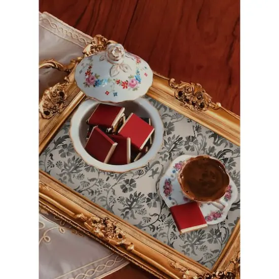 RoomMates Blooming Damask Peel & Stick Wallpaper Taupe {7}