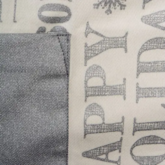 DII&reg; Silver Christmas Collage Chef Apron {9}