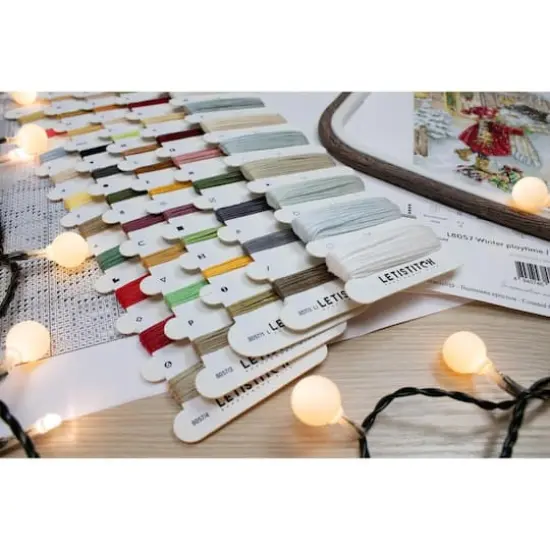 Letistitch Winter Playtime Counted Cross Stitch Kit {6}