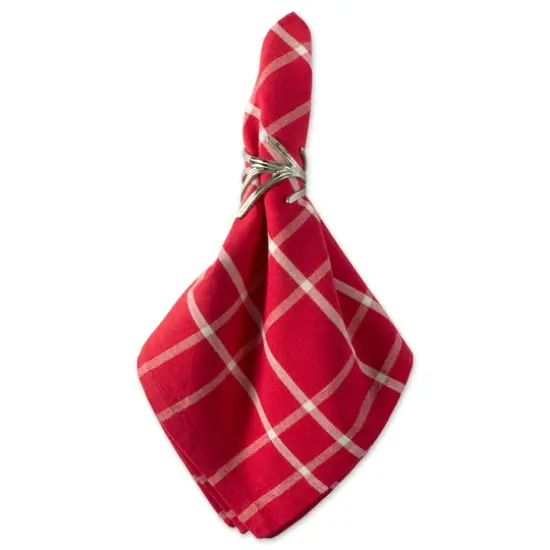 DII&reg; Holly Berry Plaid Napkin Set, 6ct. {5}