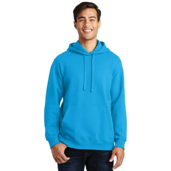Port & Company® Fan Favorite™ Fleece Pullover Hooded Sweatshirt Sapphire {4}
