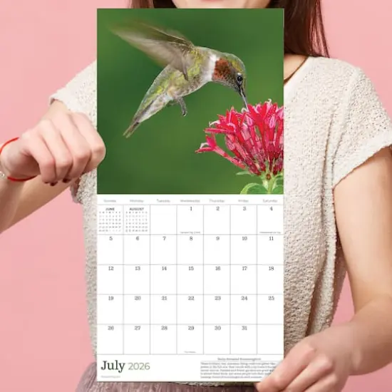 2026 Backyard Birds Mini Calendar {5}
