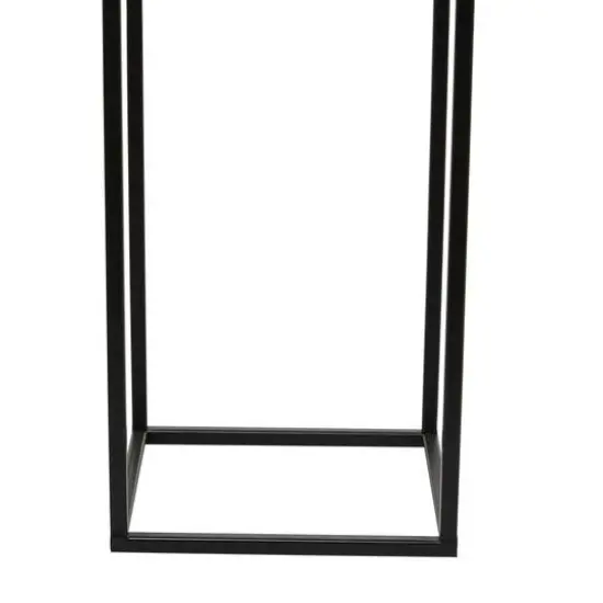 Light Gray Metal Modern Planter Set {6}