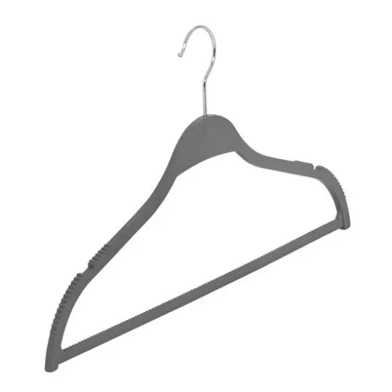 Honey Can Do Gray Natural Wheat Husk Slim Hangers, 25ct. {3}